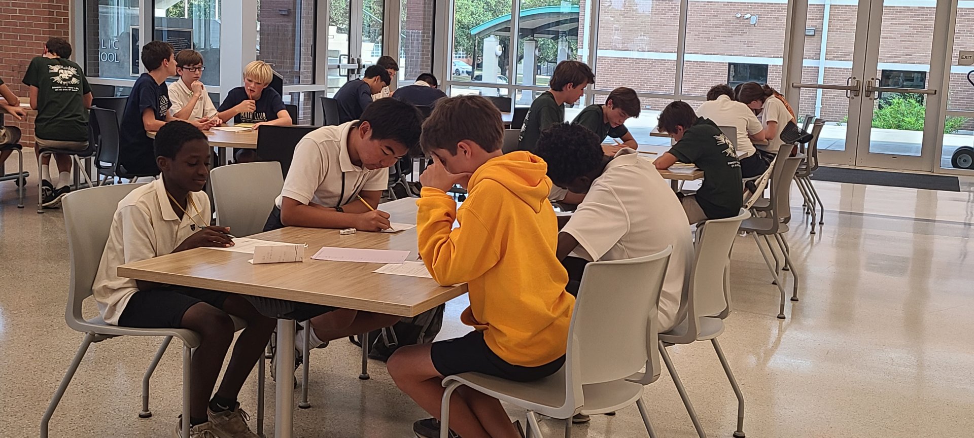 Middle School math team